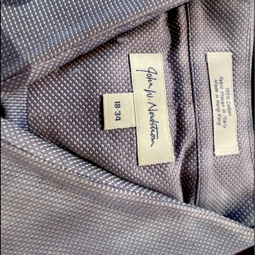John W. Nordstrom brand dress shirts 18/34-35